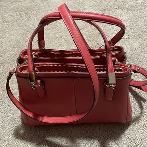 Coach Mini Madison Christie Saffiano Tote